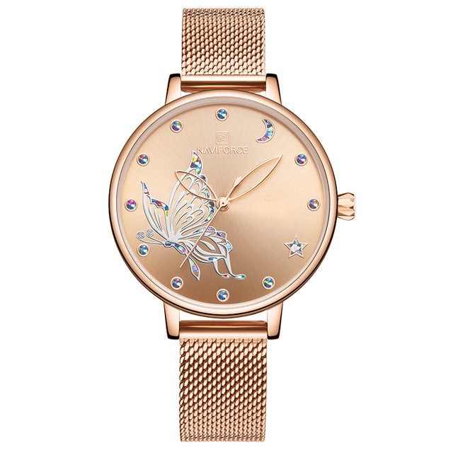 Luxury Crystal Watch