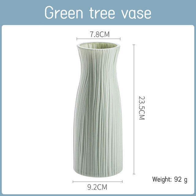 Plastic Vase Living Room Decoration