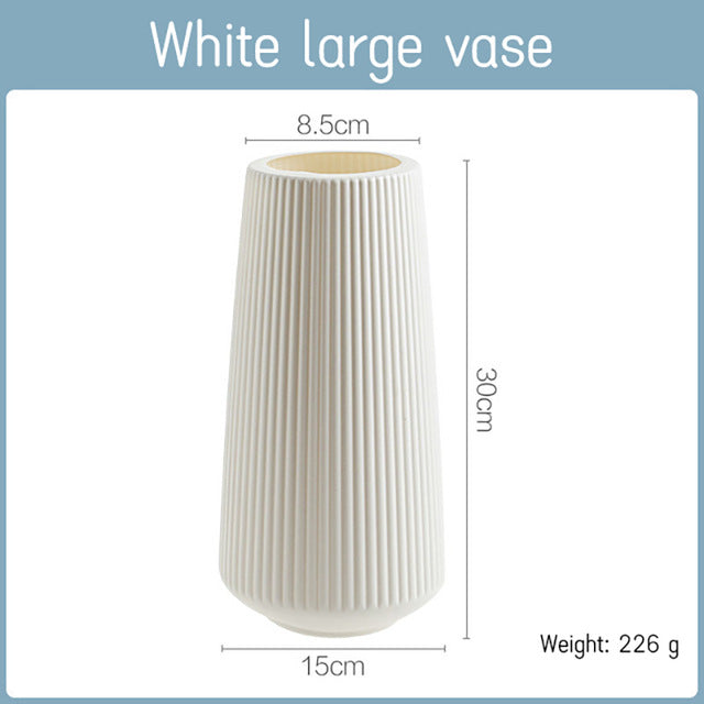 Plastic Vase Living Room Decoration