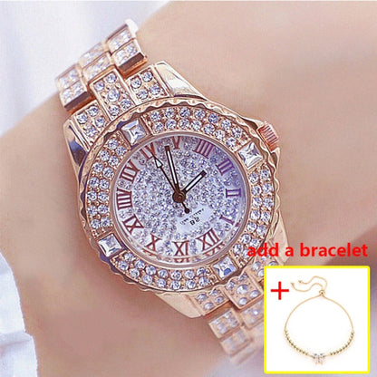 Diamond Gold Watch