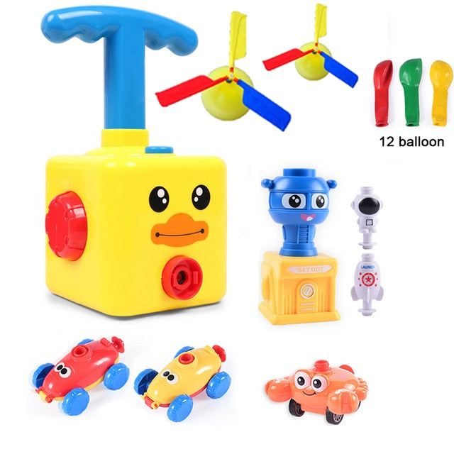 New Power Balloon Car Toy Inertial Power