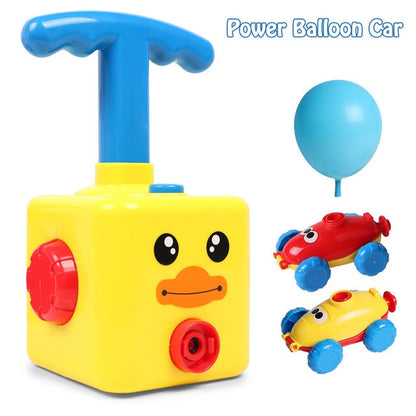 New Power Balloon Car Toy Inertial Power