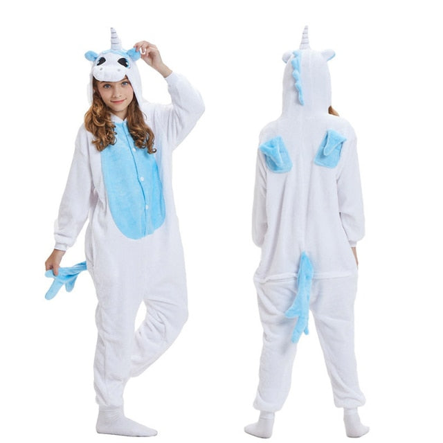 Children Kids Unicorn Panda Pajamas