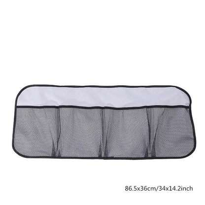 Car Rear Seat Back Storage Bag Multi Hanging Nets Pocket