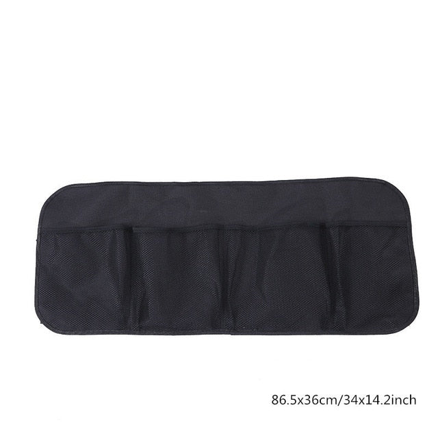 Car Rear Seat Back Storage Bag Multi Hanging Nets Pocket