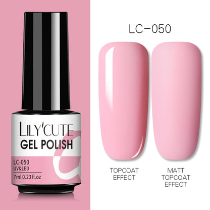 Nail Gel Polish Color Semi Permanent Matte