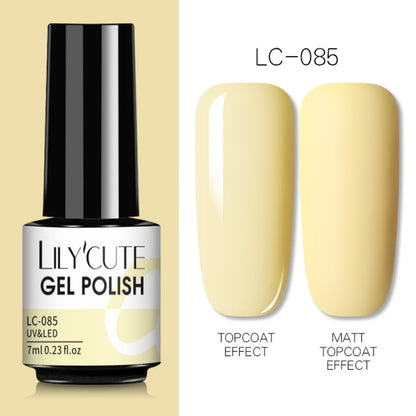 Nail Gel Polish Color Semi Permanent Matte