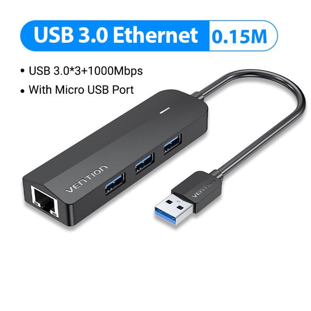 USB Ethernet Adapter USB