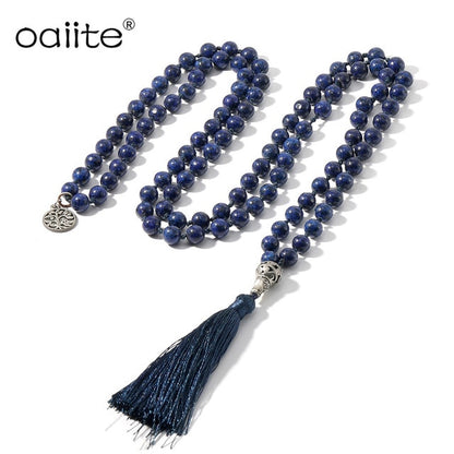 Mala Prayer Meditation Yoga Necklace