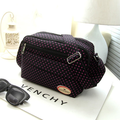 Fashion Polka Dot Multi color Printed Canvas