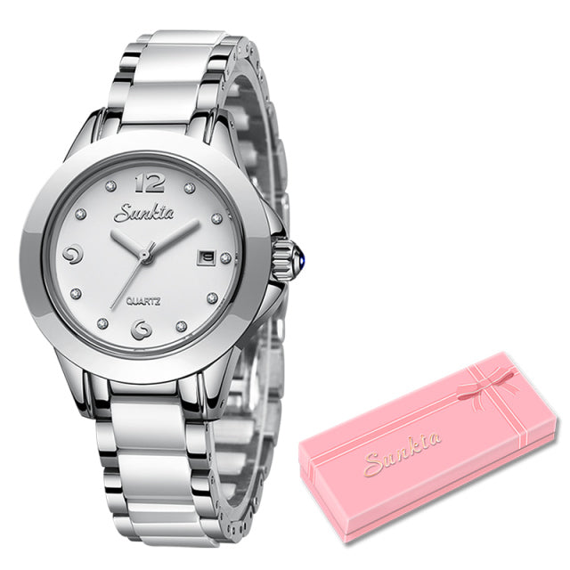 Rose Gold Ladies Bracelet Watch