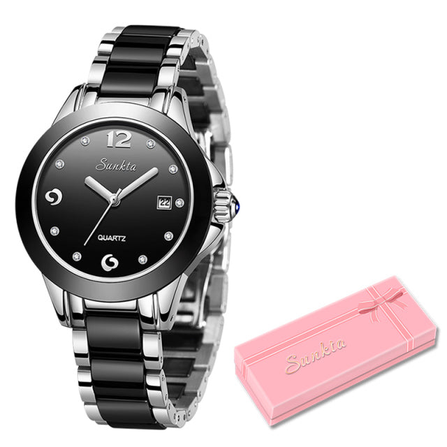 Rose Gold Ladies Bracelet Watch