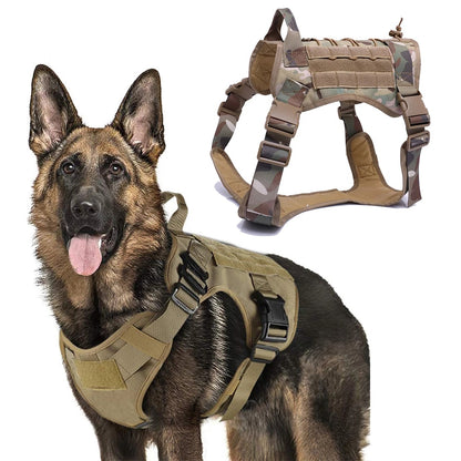 Military Tactical Dog Harness Front Clip Law