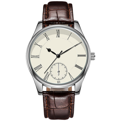 Classic Watches Crocodile Leather Strap Light