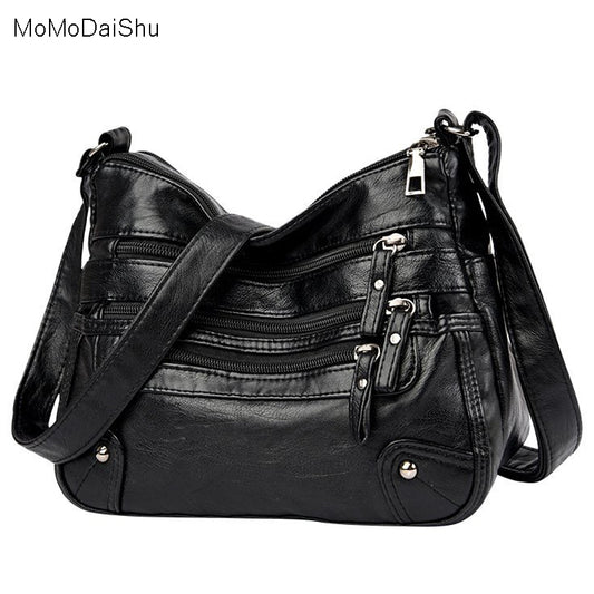 High Quality  Soft Leather Shoulder Bag