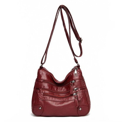 High Quality  Soft Leather Shoulder Bag