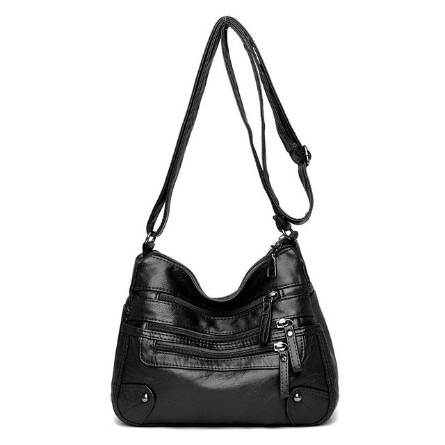 High Quality  Soft Leather Shoulder Bag