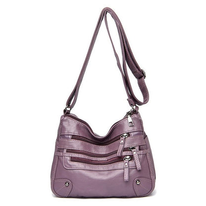 High Quality  Soft Leather Shoulder Bag