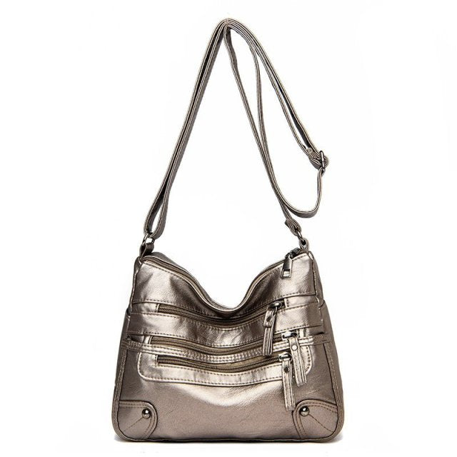 High Quality  Soft Leather Shoulder Bag