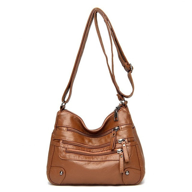 High Quality  Soft Leather Shoulder Bag