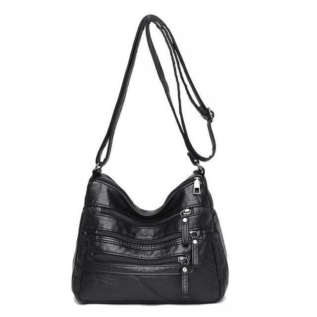 High Quality  Soft Leather Shoulder Bag