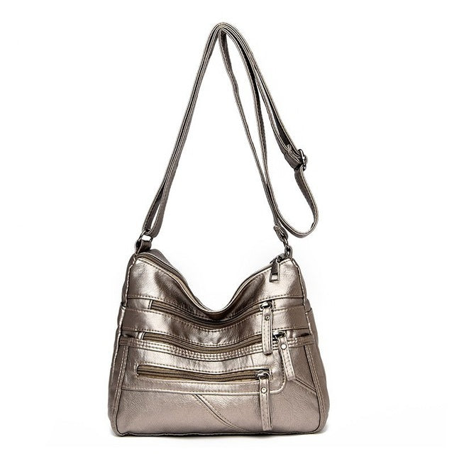 High Quality  Soft Leather Shoulder Bag