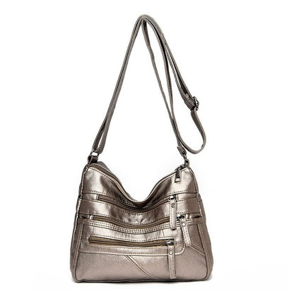 High Quality  Soft Leather Shoulder Bag