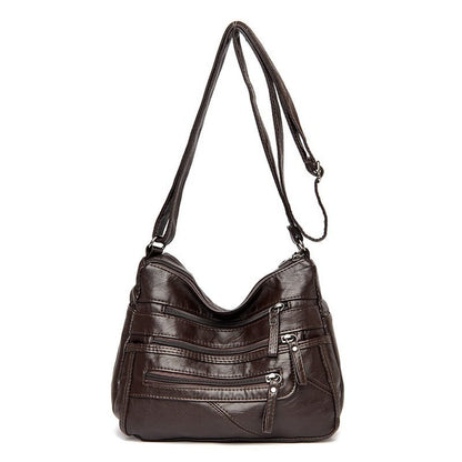 High Quality  Soft Leather Shoulder Bag