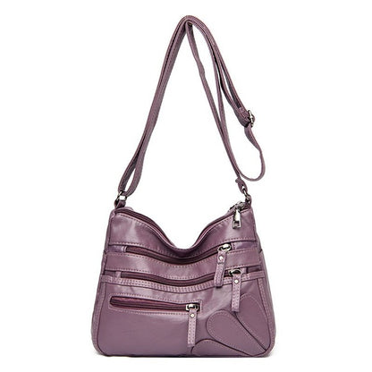 High Quality  Soft Leather Shoulder Bag