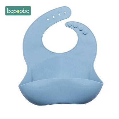 Bopoobo Baby Bib Adjustable Animal Picture Waterproof