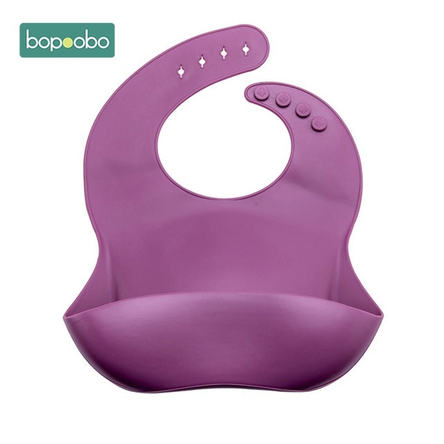 Bopoobo Baby Bib Adjustable Animal Picture Waterproof