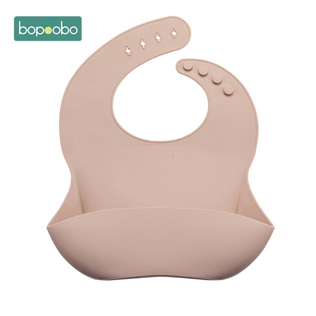 Bopoobo Baby Bib Adjustable Animal Picture Waterproof