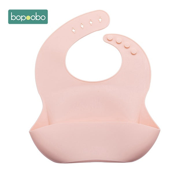 Bopoobo Baby Bib Adjustable Animal Picture Waterproof