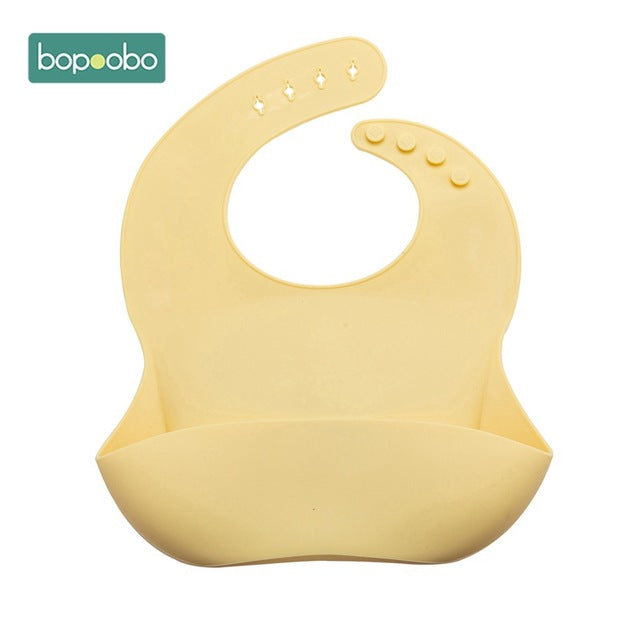 Bopoobo Baby Bib Adjustable Animal Picture Waterproof