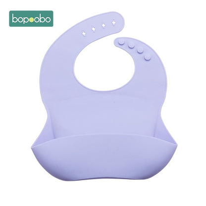 Bopoobo Baby Bib Adjustable Animal Picture Waterproof