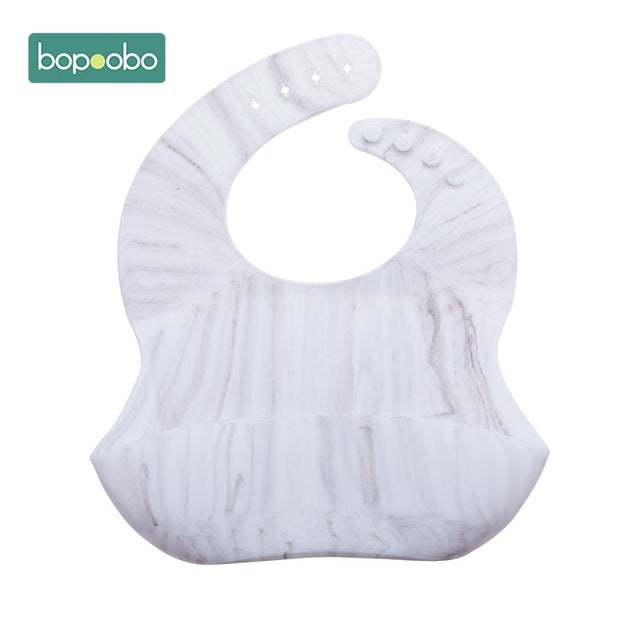 Bopoobo Baby Bib Adjustable Animal Picture Waterproof