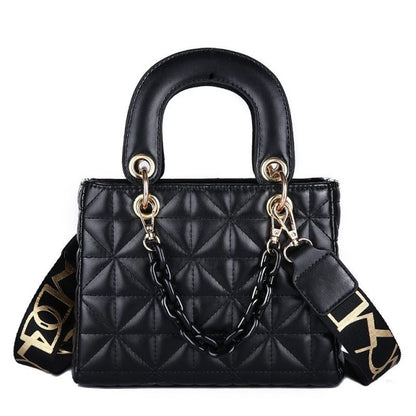 Famous Brand Classic Quilted Design Hand Bag