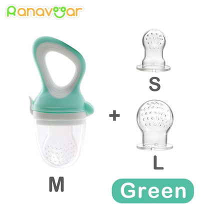 Baby Nipple Fresh Food Fruit Milk Feeding Bottle