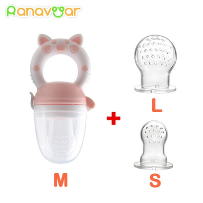 Baby Nipple Fresh Food Fruit Milk Feeding Bottle