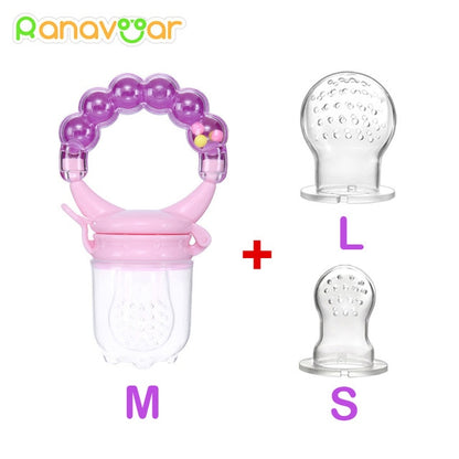 Baby Nipple Fresh Food Fruit Milk Feeding Bottle