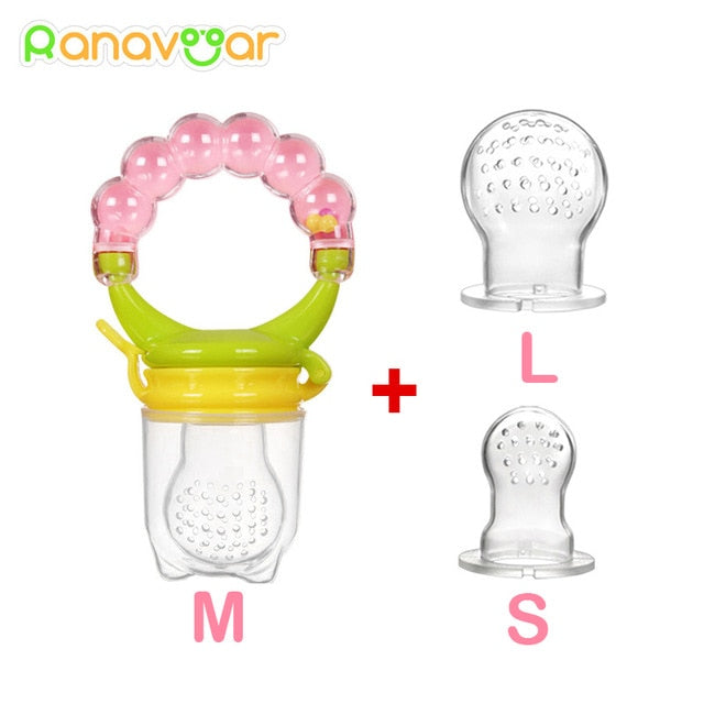 Baby Nipple Fresh Food Fruit Milk Feeding Bottle