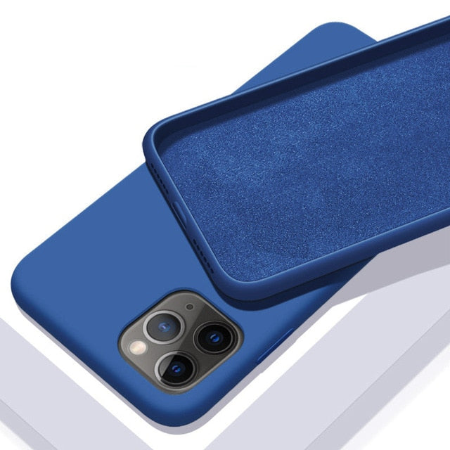 Case Luxury Original Liquid Silicone Soft Cover