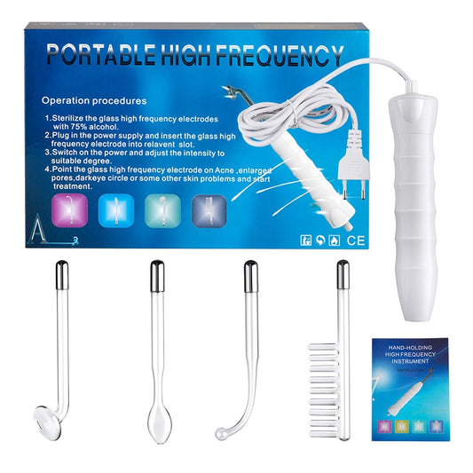 High Frequency Facial Machine Electrotherapy Wand