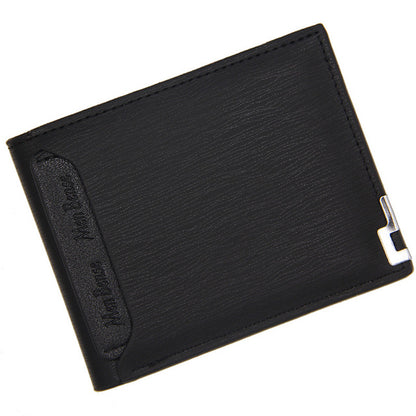 Short Wallet Iron Edge Korean Youth