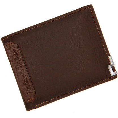 Short Wallet Iron Edge Korean Youth