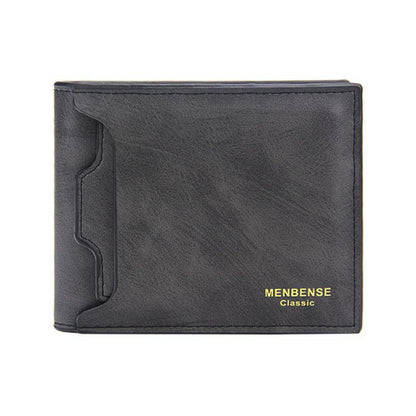 Short Wallet Iron Edge Korean Youth