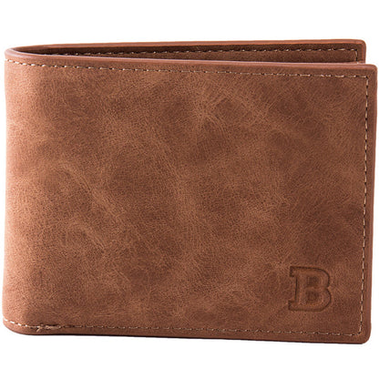 Short Wallet Iron Edge Korean Youth