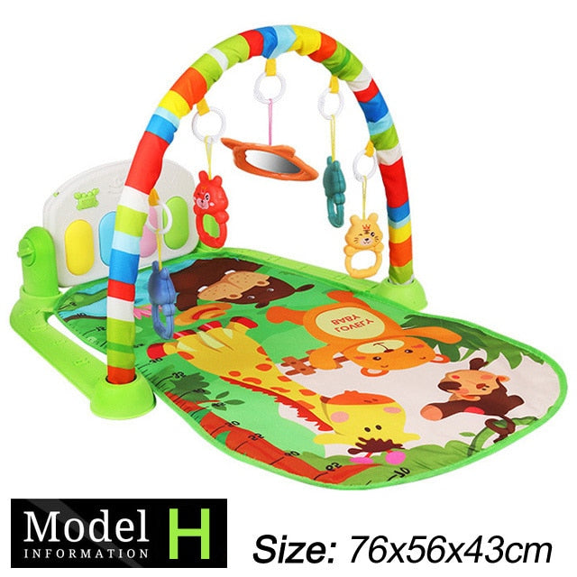 Play Mat With Piano Keyboard Baby