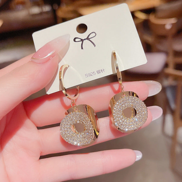 Geometric Drop Earrings