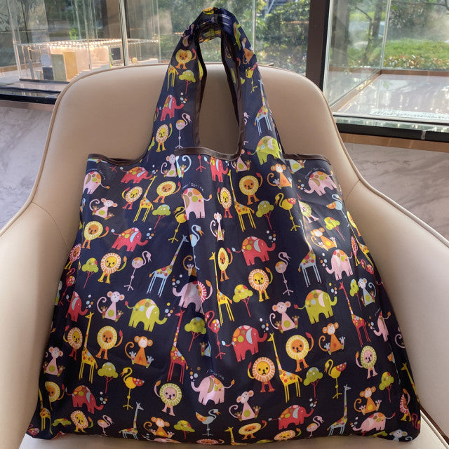 Reusable Foldable Shopping Bag High Quality Large Size Tote Bag  Eco Bag Waterproof T-shirt Bag Shopkeeper Bags Handbags